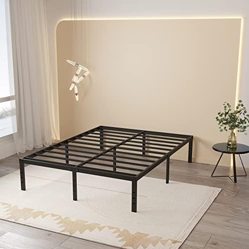Maenizi 16 Inch Queen Bed Frame Heavy Duty Metal Support Up to 3000 lbs by Maenizi