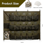 KAVIGOR Baseball/Softball Dugout Organizer - 15+ Helmet & Glove Storage Bag, Military-Grade 900D Fabric & 6 Reinforced Steel Hooks - Image 6