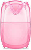 Collapsible Pop Up Laundry Hamper, Extra Large Mesh Foldable Laundry Basket, 28" x 16" x 16"(Pink) by BuyongwantJewelry