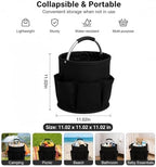 Cleaning Caddy Bag, Cleaning Supplies Organizer, Storage Basket with Handle - Image 2