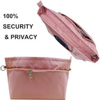 Handbag Tote Purse Organizer Insert, Small, Pink - Image 4