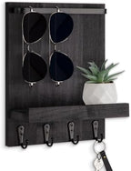 Key Holder Wall Mount, Key and Sunglasses Holder for Wall by Lucundm