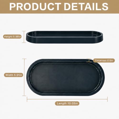Bathroom Tray,Vanity Tray,Perfume Tray for Makeup,Perfume,Trinket - Image 6
