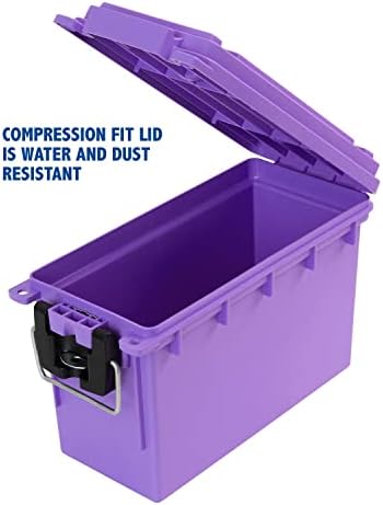Sheffield 12632 Ammo Box Made in USA Stackable Lockable Ammo Storage Box - Image 4