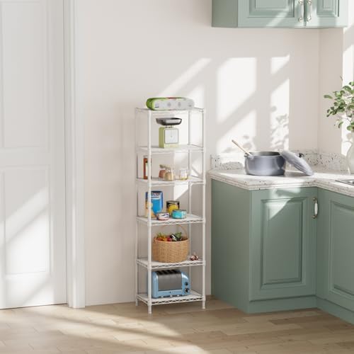 SINGAYE Metal Shelves Wire Shelving Storage Standing Adjustable Shelf Unit - Image 2