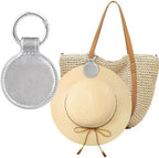 Niveaya Magnetic Hat Clip for Travel on Bag, Strong Magnet Hook, 1 Pack by Niveaya