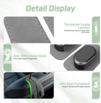 Car Seat Headrest Hooks, 4PCS Universal Car Purse Hook Leather Car Bag Hook - Image 5