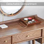 SITHON Valet Tray Desktop Storage Organizer with 2 Compartments - Image 6