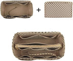 ZTUJO Purse Organizer Insert, Felt Bag Organizer with Metal Zipper, Handbag & Tote Shaper, For Speedy Neverfull Tote, 7 Sizes - Image 5