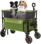 Timber Ridge Collapsible Folding Wagon 350L Extra Large with Brake - Image 6