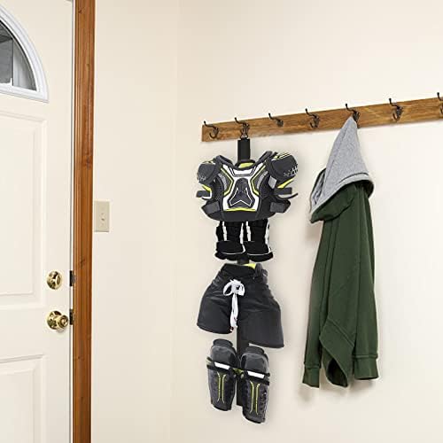 2Pcs Hockey Hanger Portable Hanging Dryig Rack Hockey Gifts for Home and Outdoor Using in Ice Hockey Skating Football Camping Fishing 5 Hooks - Image 6