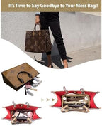 OMYSTYLE Purse Organizer Insert, Felt Tote Bag Organizer Insert with 5 Sizes, Handbag Dividers for Inside Purse, Compatible with Longchamp, Neverful, Speedy and More - Image 2