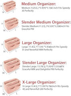 LEXSION Felt Purse Organizer Insert, Tote Bag Shaper Dividers with 5 Sizes - Image 6