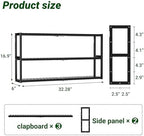Extra Long Bathroom Organizer Storage Shelves 100% Bamboo Adjustable Height Over The Toilet Storage Floating Shelf for Wall Shower Shelf Can Placed in The Bathroom Kitchen Living Room for Multi Usage - Image 2