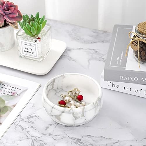 Marble Jewelry Dish - Rings Holder - Image 3