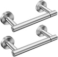 Day Moon™ - Toilet Paper Holder - Modern Roll Holder for Bathroom - 2 Pack - Wall Mount, Brushed Nickel by DayMoonDesigns