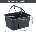 Xyskin Portable Shower Caddy Basket with Handle, Plastic Bathroom Organizer - Image 2