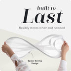 Handy Laundry Pop Up Laundry Hamper 71L Sturdy Collapsible Mesh (White) - Image 4