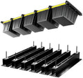 Overhead Garage Storage Rack for 12 17 27 Gallon Totes, 6 Pack for 5 Bins by Unknown