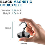 LOVIMAG Magnetic Hooks for Cruise Essentials 2026 Cabins Door 25 Pack-85LBS - Image 4