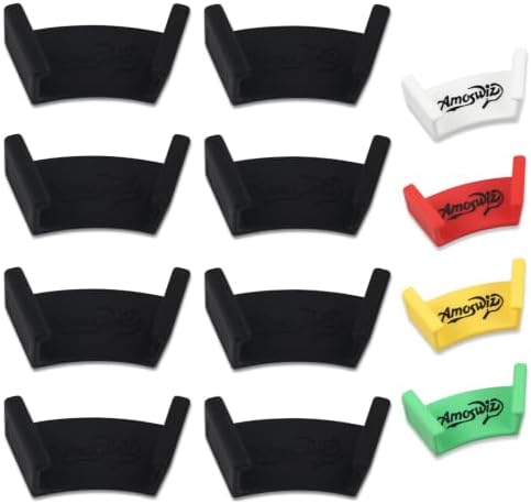 Pickleball Paddle Wall Mount Holder 3/8 Pack by Amoswiz