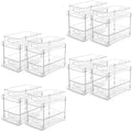 Vtopmart 8 Pack Pull Out Bathroom Under Sink Organizer (S-Standard) by Vtopmart