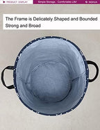 Star Fabric Storage Bin Nursery Organizer Basket - Image 5
