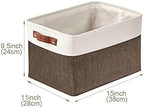 DECOMOMO Storage Bins, Large Fabric Storage Baskets for Shelves 4 Pack - Image 5