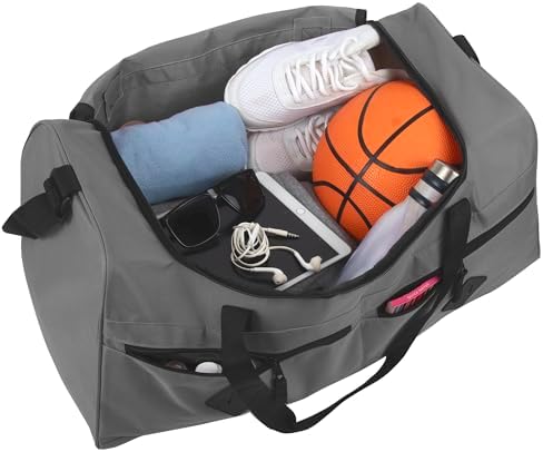 24 Inch 55 Liter Multi Pocket Duffle Bags for Men & Women For Traveling, the Gym, and as Sports Equipment Bag/Organizer - Image 3