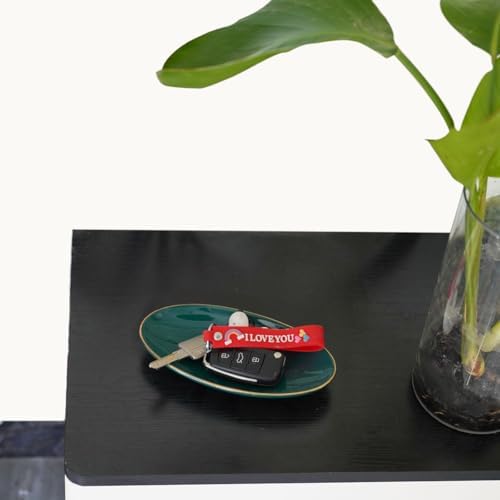 HANKOR Ceramic Key Bowl for Entryway Table, 7 x 4 Key Dish Tray Catch All Bowl, Small Decorative Bowl for Key Jewelry Ring, Green - Image 4
