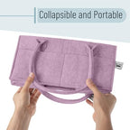Mr. Pen- Baby Diaper Caddy Organizer, Orchid Mist - Image 6