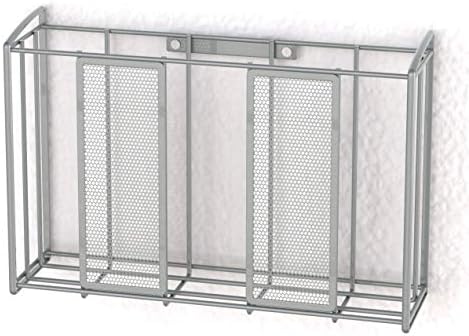 Simple Houseware Over Cabinet Door Mesh Organizer, Silver - Image 5