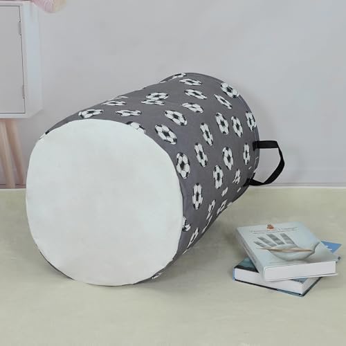 Football Fabric Storage Bin Nursery Organizer Basket - Image 7