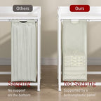 Herture Laundry Hampers with Shelf, Laundry Basket 4 Section, 4 x 15.87 Gal - Image 5