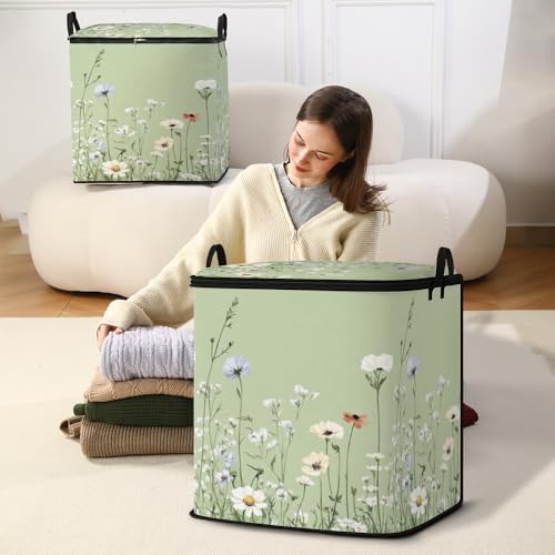 2pcs blanket storage bag for under bed,closet organizers 95L - Image 5