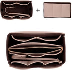 ZTUJO Purse Organizer Insert, Felt Bag Organizer with Metal Zipper, Handbag & Tote Shaper, For Speedy Neverfull Tote, 7 Sizes - Image 6