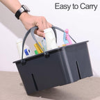 Xyskin Portable Shower Caddy Basket with Handle, Plastic Bathroom Organizer - Image 5