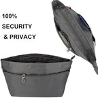 Handbag Tote Purse Organizer Insert, Medium, Dark Grey - Image 5