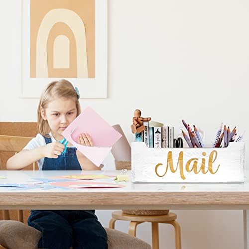 Wooden Mail Organizer Countertop - Image 6