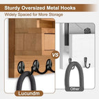 Key Holder Wall Mount, Mail Holder with Storage Drawer - Image 5