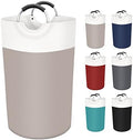 BlissTotes 90L Laundry Basket, Freestanding Collapsible Hamper, Brown by BlissTotes