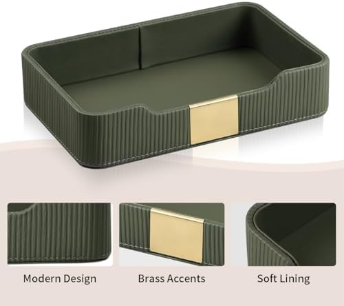 Valet Tray Organizer Keay Bowl Catchall Tray Nightstand Organizer - Image 4