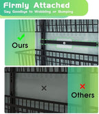 Mefirt 8-Tier Black Over The Door Pantry Organizer, Hanging Shelves - Image 5