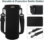 Nuovoware Water Bottle Carrier, 1000ML, Black - Image 3