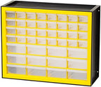IRIS Plastic Hardware Storage Drawer, 44 Drawer Parts Cabinet - Yellow - Image 7