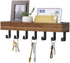 Key Holder Wall Mount Magnetic Adhesive - Key Hooks Rack with shelf by Unknown