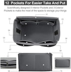 OMYSTYLE Purse Organizer Insert, Felt Tote Bag Organizer Insert with 5 Sizes, Handbag Dividers for Inside Purse, Compatible with Longchamp, Neverful, Speedy and More - Image 2