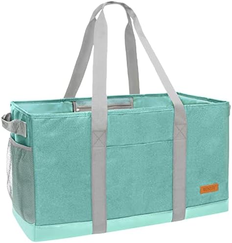 WONDAY X-Large Utility Tote Bag, Standing Reusable Grocery Bag by WONDAY