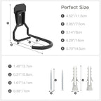 Housolution Bike Wall Mount with Fixed Hook, [6 Pack] Bike Storage Rack - Image 6