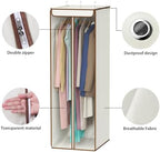 Univivi Garment Bags for Hanging Clothes, Cloth Bag 54 In, 2 PCS, Beige - Image 3